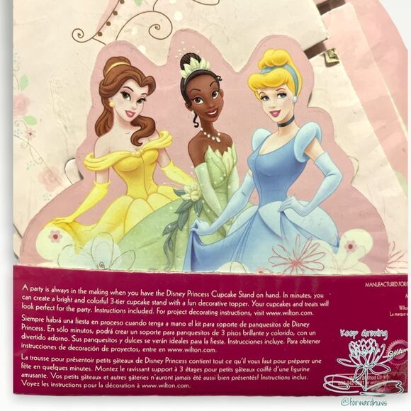 Wilton Disney Princess Cupcake Tower - New in Package (Holds 24 Cupcakes) - Picture 5 of 6